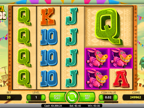 Spinata Grande Slot Machine - Free Version Of 40 Payline NetEnt Video Slot