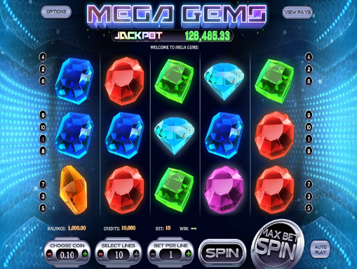 Gamble Mega Gems slot machine online