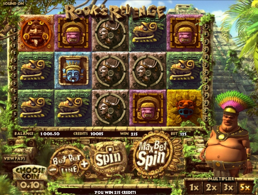 Gamble Rooks Revenge slot machine online