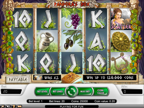 Free Pandora's Box slot machine