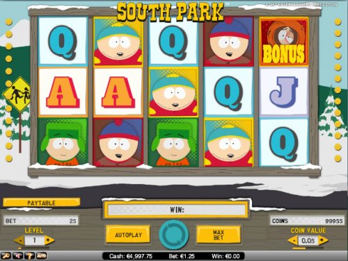 south park slot big win