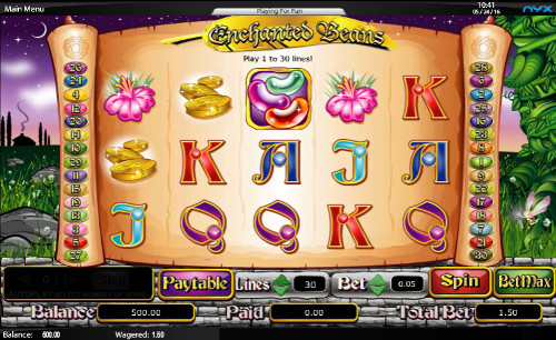 Enchanted Beans Slot Machine