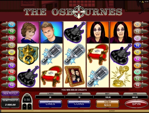 Enjoy The Osbournes slot