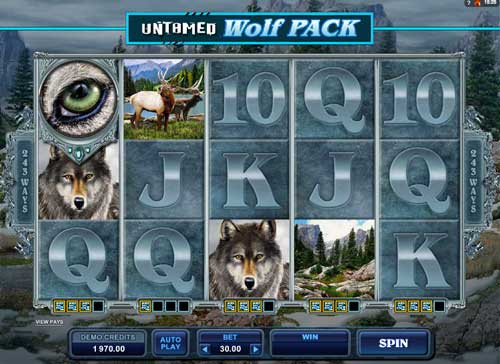 Untamed Wolf Pack slot game
