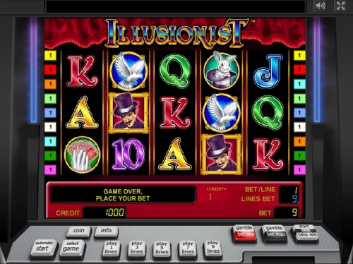 Enjoy the Illusionist slot machine