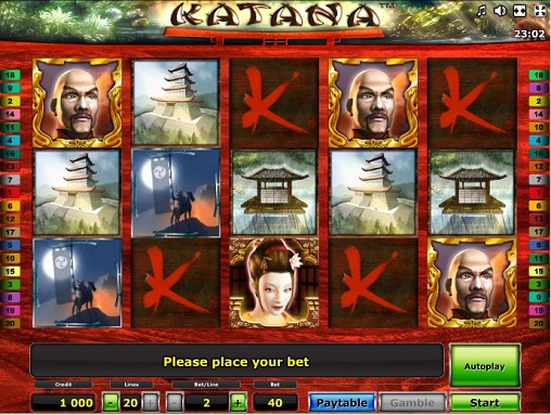 Gamble Katana slot machine online