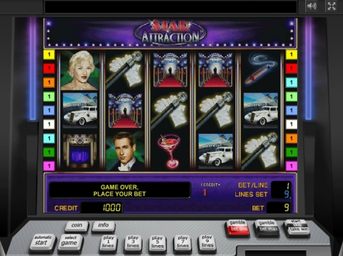 Gamble Star Attraction slot 