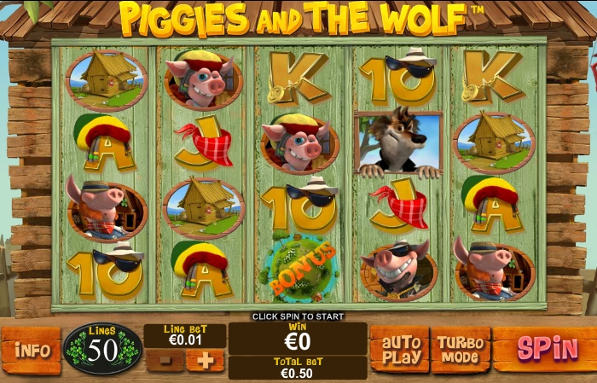 Gamble Piggies and the Wolf slot free