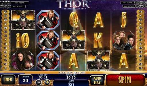 Test Thor slot machine online