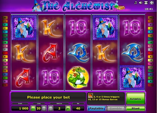 Gamble Alchemist slot machine online