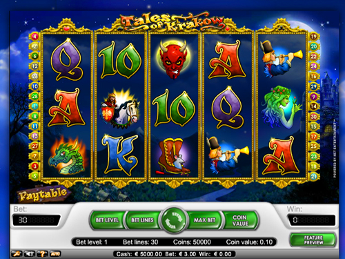 Tales of Krakow - discover NetEnt video slots collection.