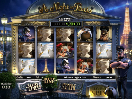Gamble A Night in Paris slot