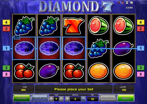 Play Diamond 7 slot - the best of Diamond slots