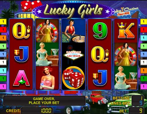 Lucky Girls slot game for free