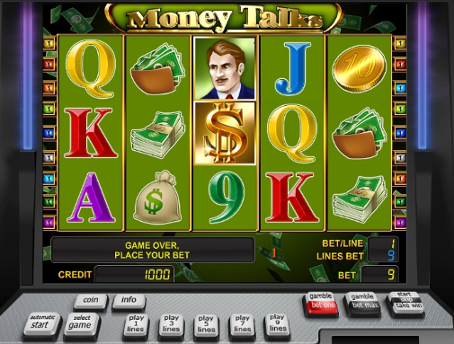 Gamble Money Talks slot machine online