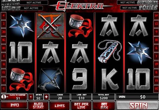 Gamble Elektra slot machine online