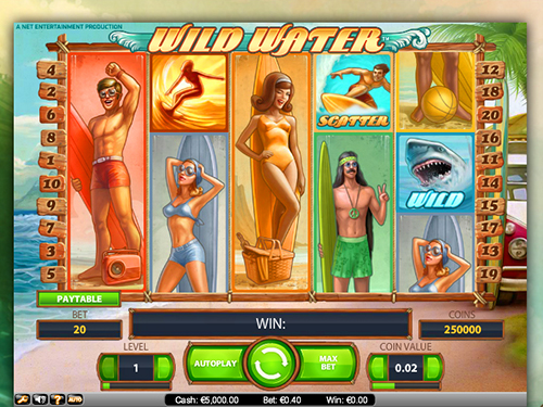 Wild Water Slot Machine - Summer Heat And Payouts Will Make You Feel Really Hot